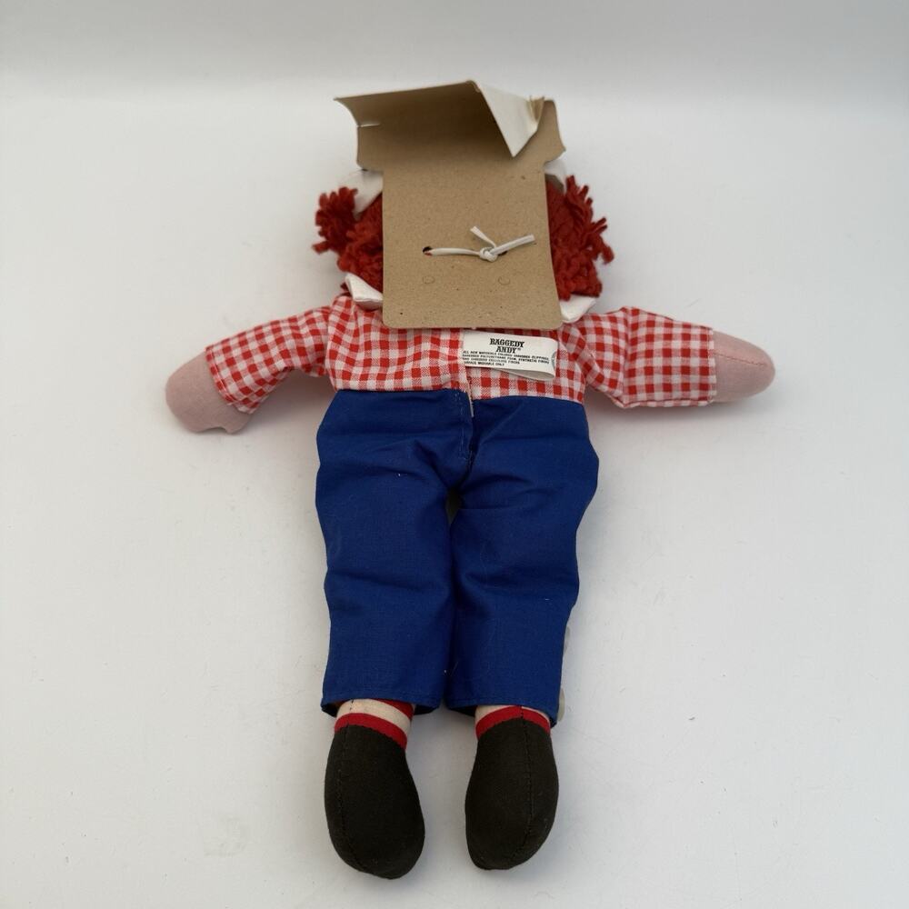 Vintage 1970s Knickerbocker Raggedy Ann & Andy 7" Dolls - NEW - Picture 8 of 10